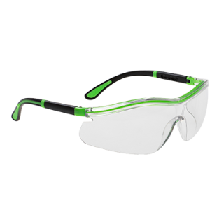 Portwest Neon Sicherheits-Schutzbrille in vers. Farben