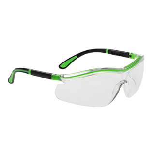 Portwest Neon Sicherheits-Schutzbrille in vers. Farben