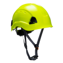 Portwest Höhenarbeiten Endurance belüfteter Helm in der Farbe Gelb