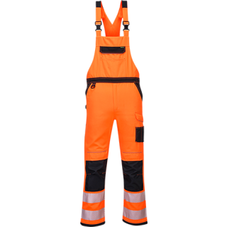 Portwest PW3 Warnschutz Latzhose in vers. Farben und Größen