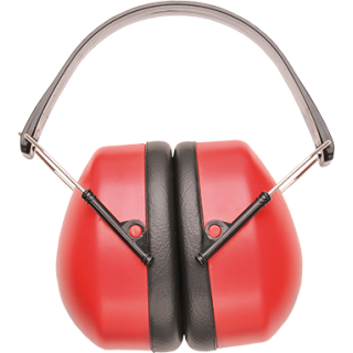 Portwest Super Gehörschutz EN352 in der Farbe Rot