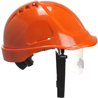 Portwest Endurance Spec Visor Helm in der Farbe Orange