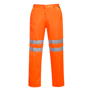 Portwest Warnschutz Polyester-Baumwolle Hose in vers. Farben