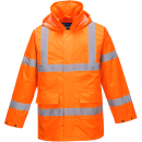 Portwest leichte Traffic Jacke in der Farbe Orange und der Größe L