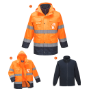 Portwest Warnschutz leichte 3in1 Jacke in vers. Farben und Größen