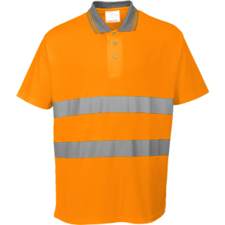 Portwest Baumwoll Comfort Polo-Shirt in vers. Farben und Größen