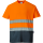 Portwest zweifarbig Baumwoll Comfort T-Shirt in der Farbe Orange-Marine und der Größe L