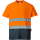 Portwest zweifarbig Baumwoll Comfort T-Shirt in der Farbe Orange-Marine und der Größe XL