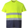Portwest zweifarbig Baumwoll Comfort T-Shirt in der Farbe Gelb-Marine und der Größe L