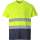 Portwest zweifarbig Baumwoll Comfort T-Shirt in der Farbe Gelb-Marine und der Größe XXL