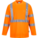 Portwest Warnschutz T-Shirt S191-P langarm in vers. Farben und Größen