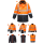Portwest Warnschutz 7in1 Kontrast Jacke in vers. Farben