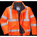 Portwest Warnschutz Bomber-Jacke in der Farbe Orange und der Größe 5XL
