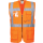 Portwest Berlin Executive Weste in der Farbe Orange und der Größe S