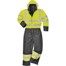 Portwest Kontrast Overall gefüttert in der Farbe Orange-Marine und der Größe M