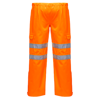 Portwest Warnschutz Extreme Hose in der Farbe Orange und der Größe L