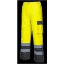 Portwest Warnschutz gefütterte Kontrast Hose in vers. Farben und Größen