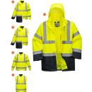 Portwest Essential 5in1 Warnschutz Jacke in der Farbe Orange-Marine und der Größe XS