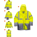 Portwest 5in1 Warnschutz Executive Jacke in der Farbe Orange-Marine und der Größe 5XL