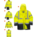 Portwest 5in1 Warnschutz Executive Jacke in der Farbe Orange-Marine und der Größe 5XL
