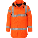 Portwest Bizflame flammhemmende Regen-Jacke in der Farbe Orange und der Größe L