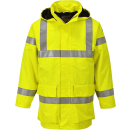 Portwest Bizflame flammhemmende Regen-Jacke in der Farbe Orange und der Größe 3XL