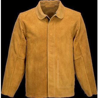 Portwest Leder Schweißer Jacke in der Größe L