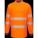 Portwest PW3 Warnschutz T-Shirt in der Farbe Orange-Schwarz und der Größe L