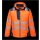Portwest PW3 Warnschutz Winter Jacke in der Farbe Orange-Schwarz und der Größe XL