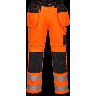 Portwest PW3 Warnschutz Hose mit Holstertaschen in vers. Farben