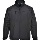 Portwest Oregon Softshell-Jacke in der Farbe Schwarz und der Größe 4XL