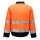 Portwest Madrid Warnschutz Jacke in der Farbe Orange-Marine und der Größe M
