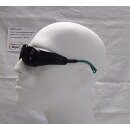 Uvex Brillengestell RX cd 5505 flip-up Schweißerschutz in schwarz,grün