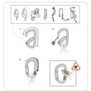 Petzl TANGA Ring zum Halten des Verbindungselements