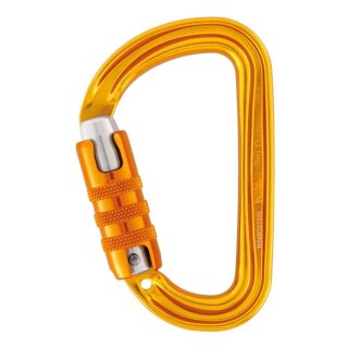 Petzl AmD Karabiner gold Triact Lock