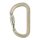 Petzl VULCAN Großer asymetrischer Karabiner mit hoher Bruchlast gold  Screw-Lock