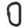 Petzl VULCAN großer asymetrischer Karabiner mit hoher Bruchlast schwarz Screw-Lock