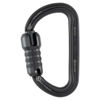 Petzl BmD Leichter Karabiner mit hoher Bruchlast schwarz