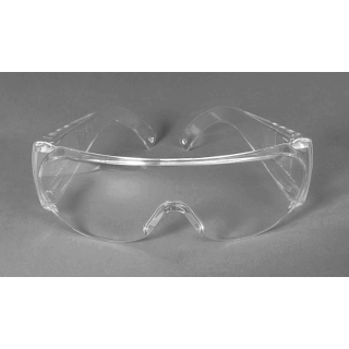 Einfache Spritzschutzbrille TVS klar