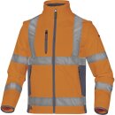 DeltaPlus Warnschutz-Jacke / Weste aus Softshell 2in1