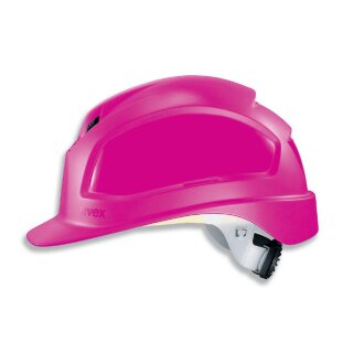 Uvex Pheos B-WR Schutzhelm mit Drehradsystem pink