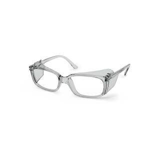 Uvex RX 5506 Schutzbrille mit Sehstärke in hellgrau/transluzent Einstärke für die Ferne Kunststoff CR39 mit Kratzbeschichtung