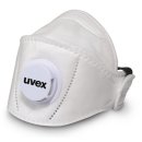 Uvex silv-Air 5310 premium FFP3-Atemschutz-Faltmaske mit...