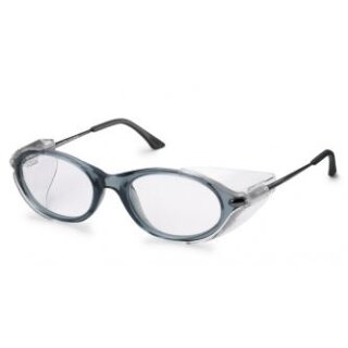 Uvex RX 5504 Schutzbrille mit Sehstärke in grau/transluzent Scheibe 55mm