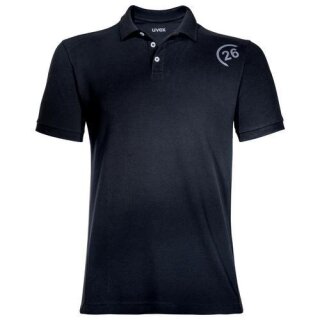 Uvex Kollektion 26 Poloshirt men schwarz XXL