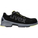 Uvex 1 BOA Halbschuh S2 SRC 6566/9 schwarz/lime Gr.49 W12