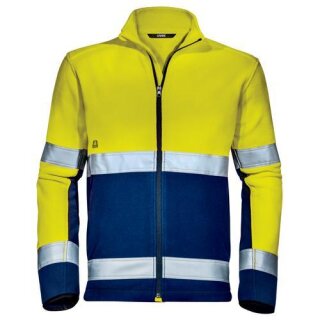 Uvex suXXeed construction Fleecejacke warngelb
