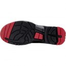 Uvex 1 xtended support S3 Halbschuh schwarz/rot in versch Weiten