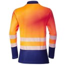 Uvex suXXeed construction Poloshirt langarm warnorange