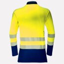 Uvex suXXeed construction Poloshirt langarm warngelb